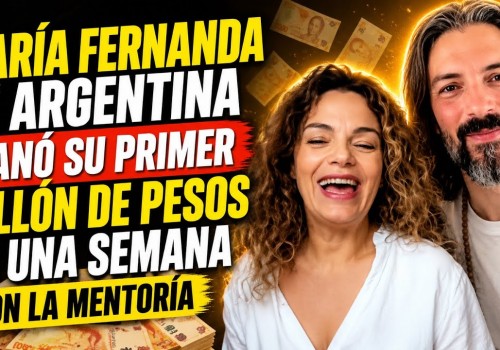 MARÍA FERNANDA DE ARGENTINA GANÓ SU PRIMER MILLÓN DE PESOS EN UNA SEMANA CON LA MENTORÍA PRIVADA CON LAIN GARCÍA CALVO
