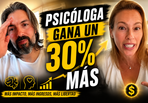 Eva gana un 30% más con su negocio de psicología y está más alineada con su propósito de vida gracias a la mentoría privada con Lain Garcia Calvo.