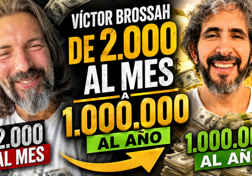 Victor Brossah (brossahleyton) ganaba 2.000 euros al mes y ahora genera más de 1.000.000 de euros al año.