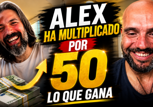 Alex ha multiplicado por 50 lo que gana.