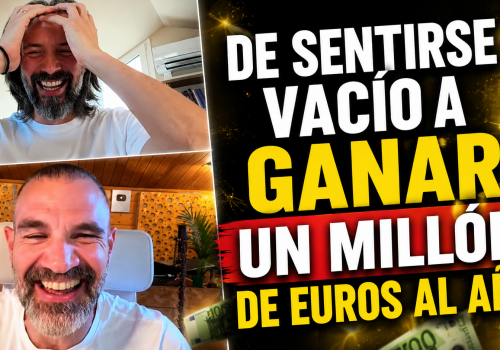 David pasó de no llegar a fin de mes y sentir que no se realizaba en su propósito a ganar 1.000.000 de euros al año con su propósito de vida.