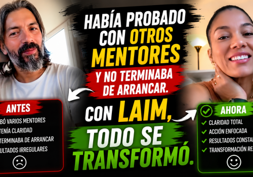 Yulieth había invertido decenas de miles de dólares en mentorías y no conseguía demasiado, pero en solo una mentoría con Lain ha generado sus primeros 15.000 dólares al mes.