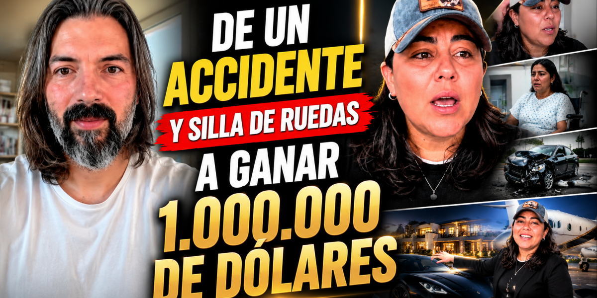 De silla de ruedas a 1 millón USD: así cambió su vida con la Mentoría Privada de Laín García Calvo