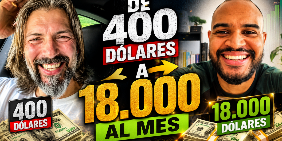 Dennis pasó de ganar 400 dólares al mes a generar las de 124.000 dólares al año.