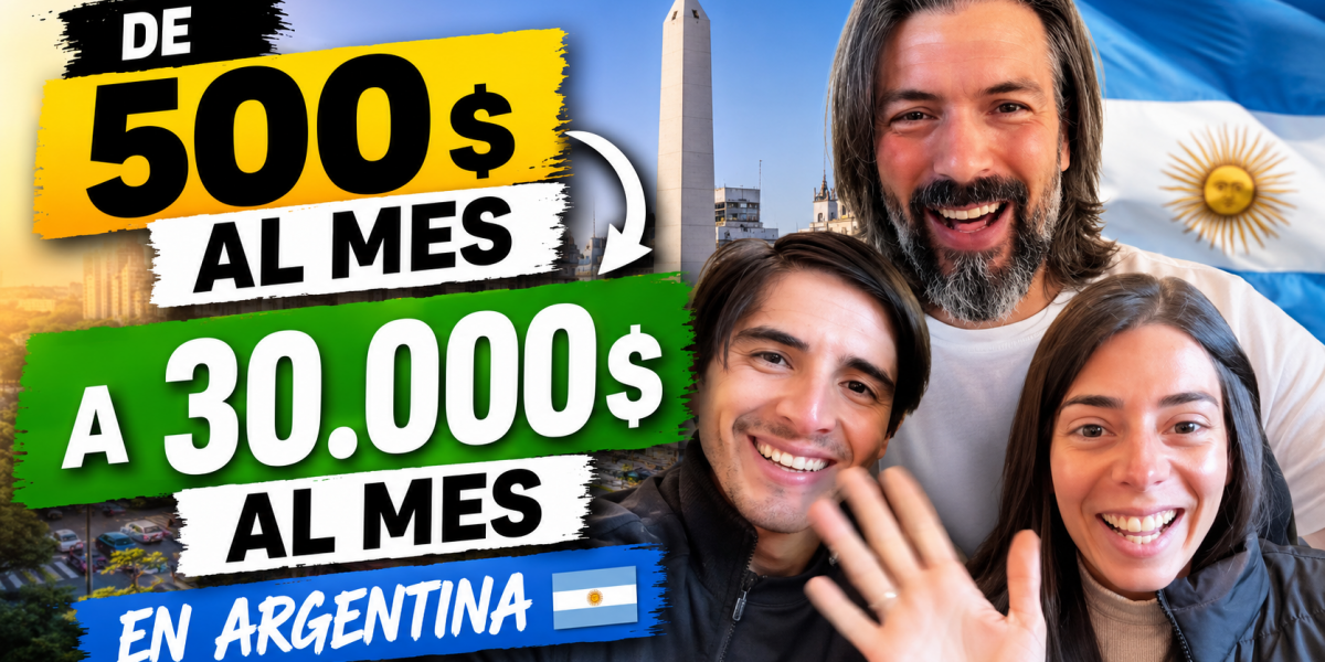 Emma y Guadalupe en Argentina pasaron de 500 dólares al mes a 30.000 dólares al mes.