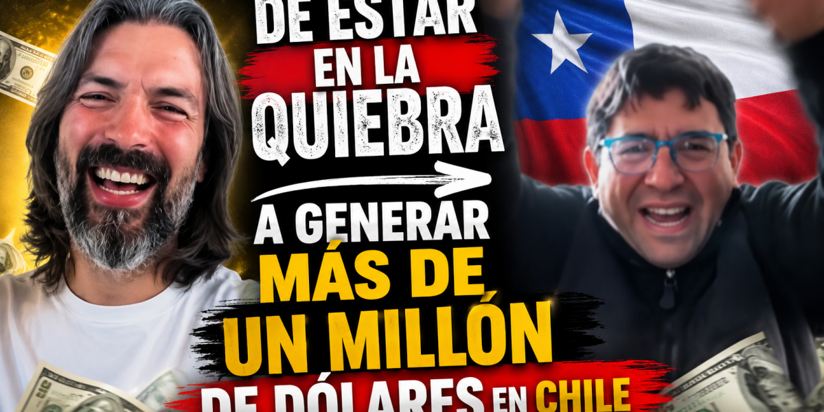 Sergio de Chile estaba quebrado y ahora ha generado su primer millón de dólares.