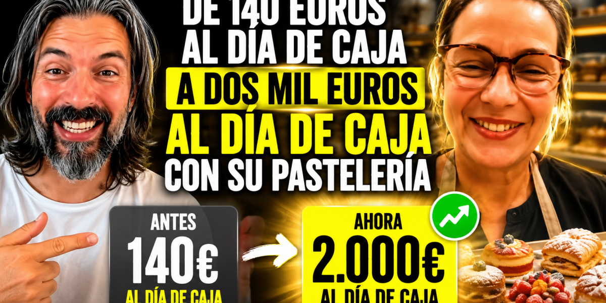Carolina dejó su trabajo de chef y emprendió con su pastelería y gracias a la mentoría pasó de 140 euros de caja a 2.000 euros al día.